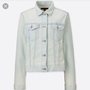 Uniqlo Denim Jacket! ( light Blue denim)